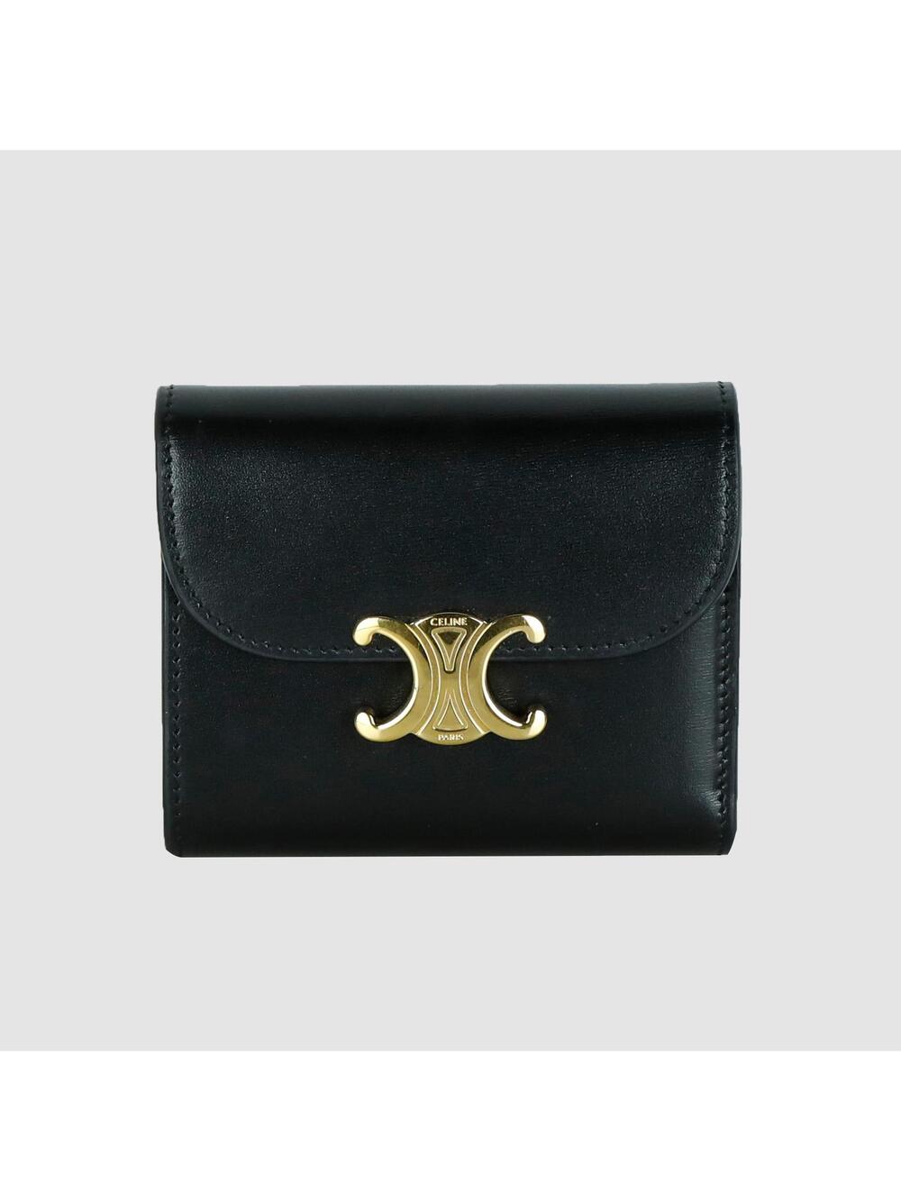 Celine Small Shiny Calfskin Triomphe #379501C55B